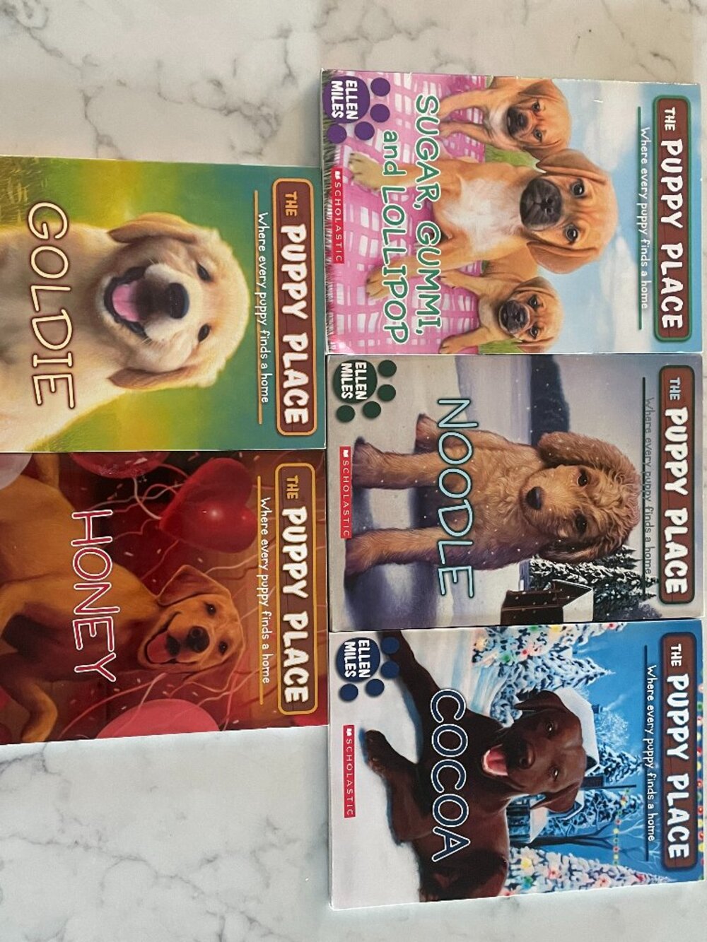 Set of 5 ~ The Puppy Place ~ Junior Novels